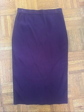Parker Women's Pencil Skirt in Plum
